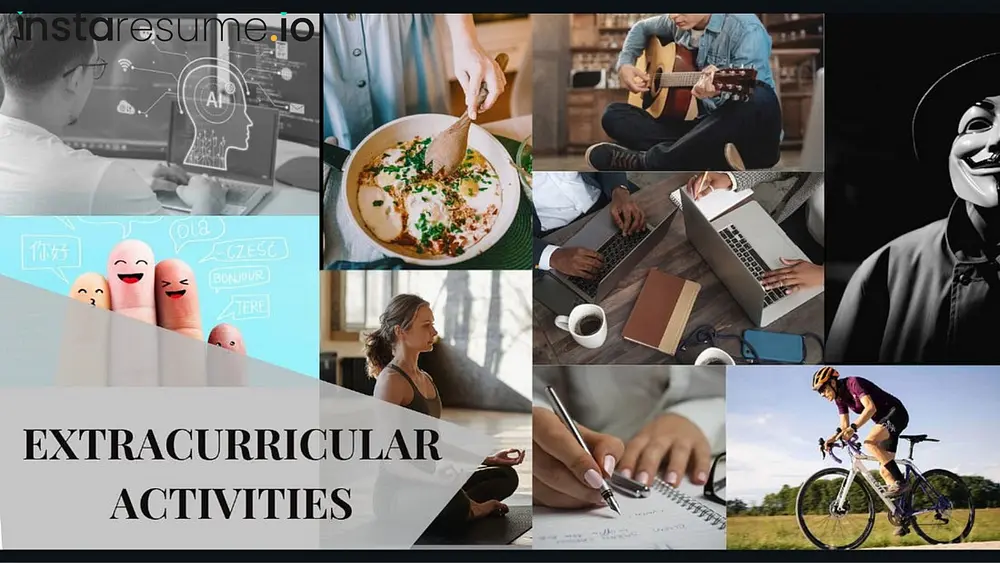extracurricular activities for a resume